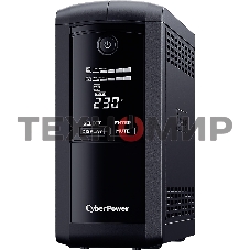 Источник бесперебойного питания CyberPower VP700ELCD Line-Interactive 700VA/390W USB/RS-232/RJ11/45 (4 EURO)