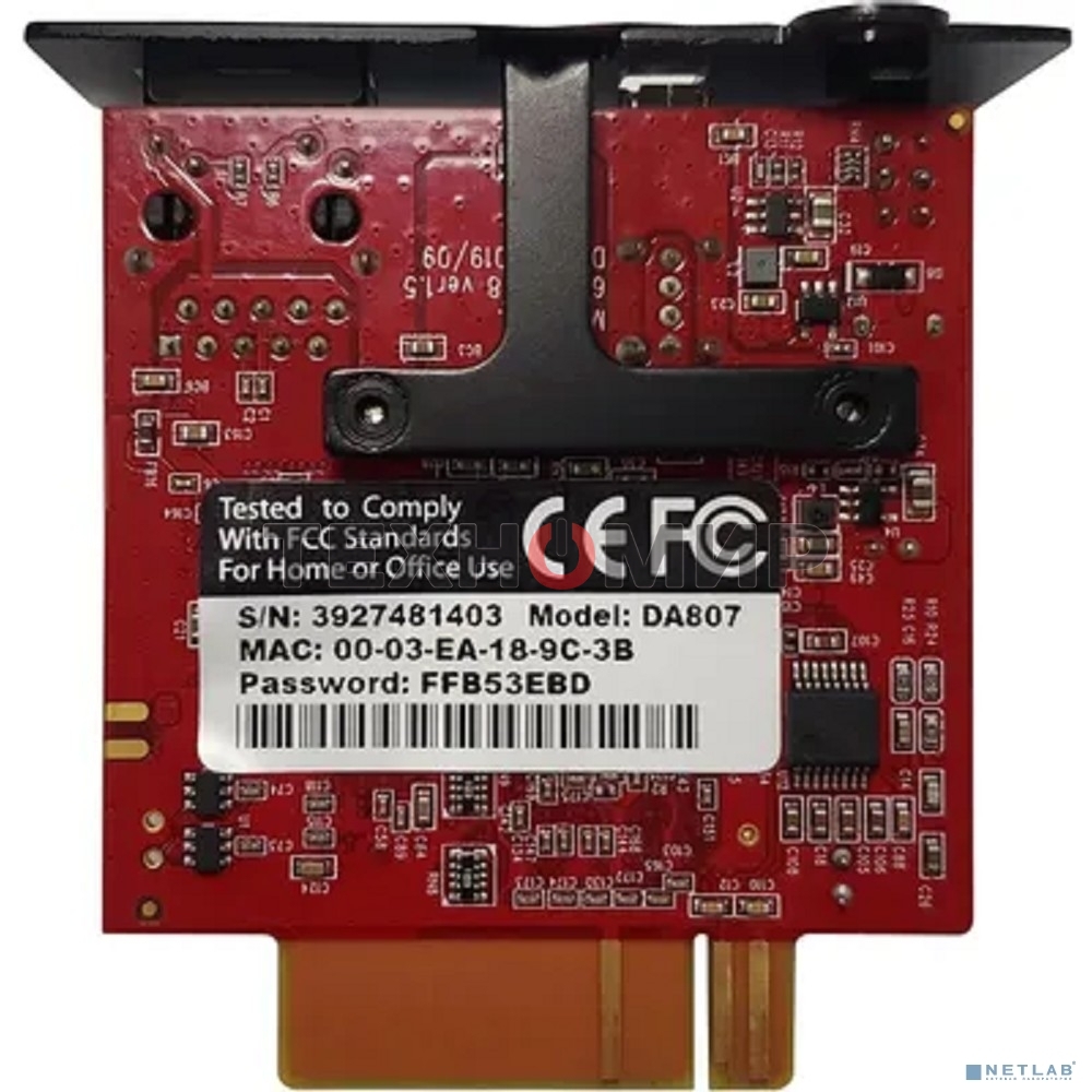 Адаптер DA 807 (with USB port)/DA 807 (with USB port)/Powercom SNMP adapter DA 807 (with USB port)