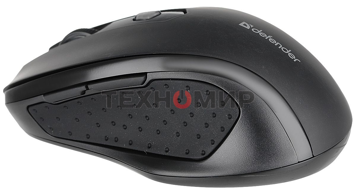 Комплект клавиатура+мышь Defender Berkeley C-925 беспроводной, USB, 1600 DPI, чёрный