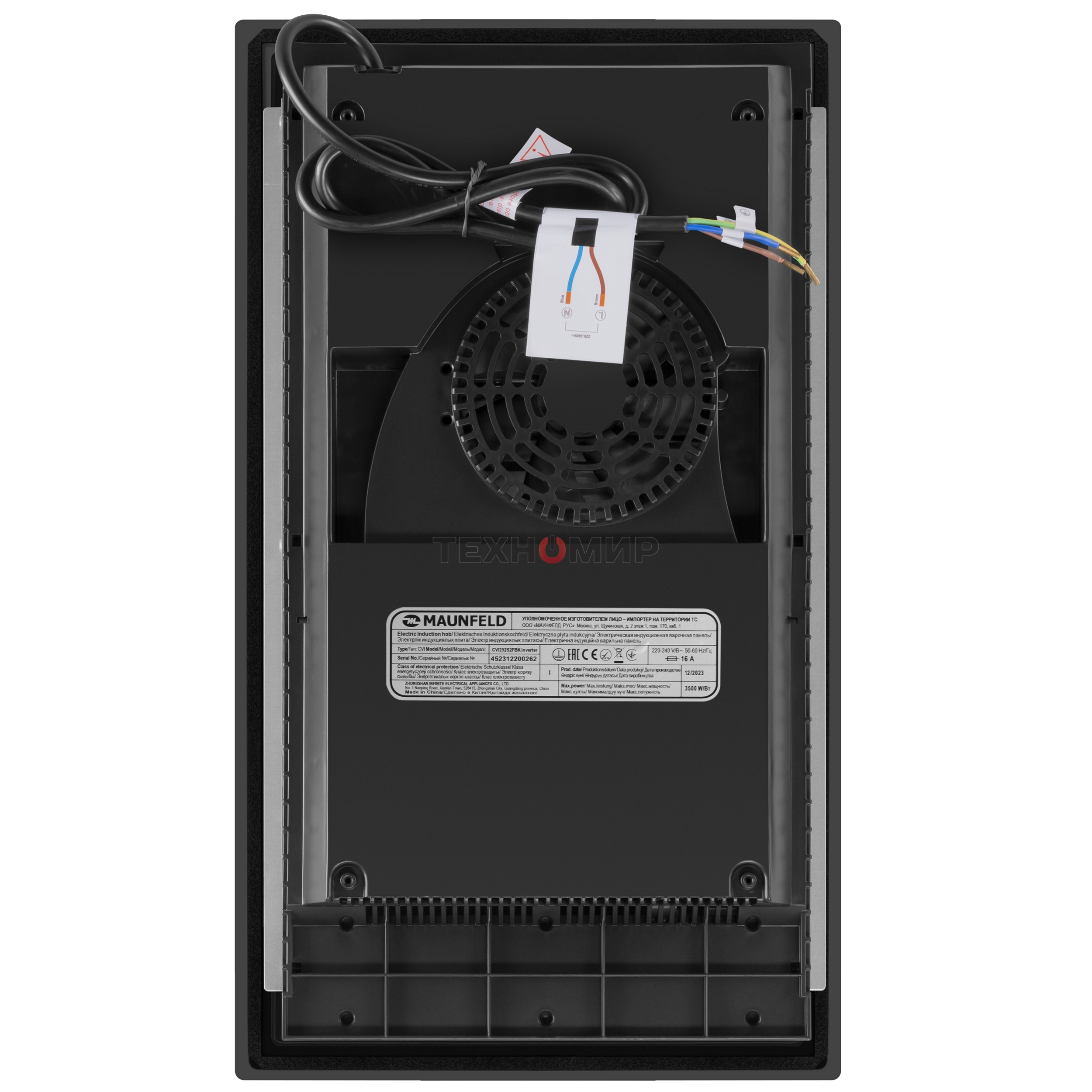 Индукционная варочная панель Maunfeld CVI292S2FBK Inverter