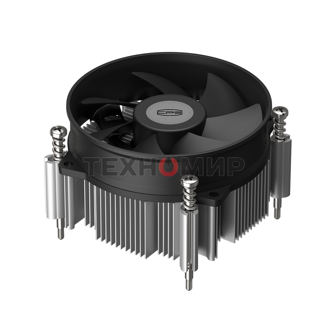 Кулер для процессора PCCooler R95S-I черный 92мм алюминий 2600rpm 31.1db 4-pin 95W