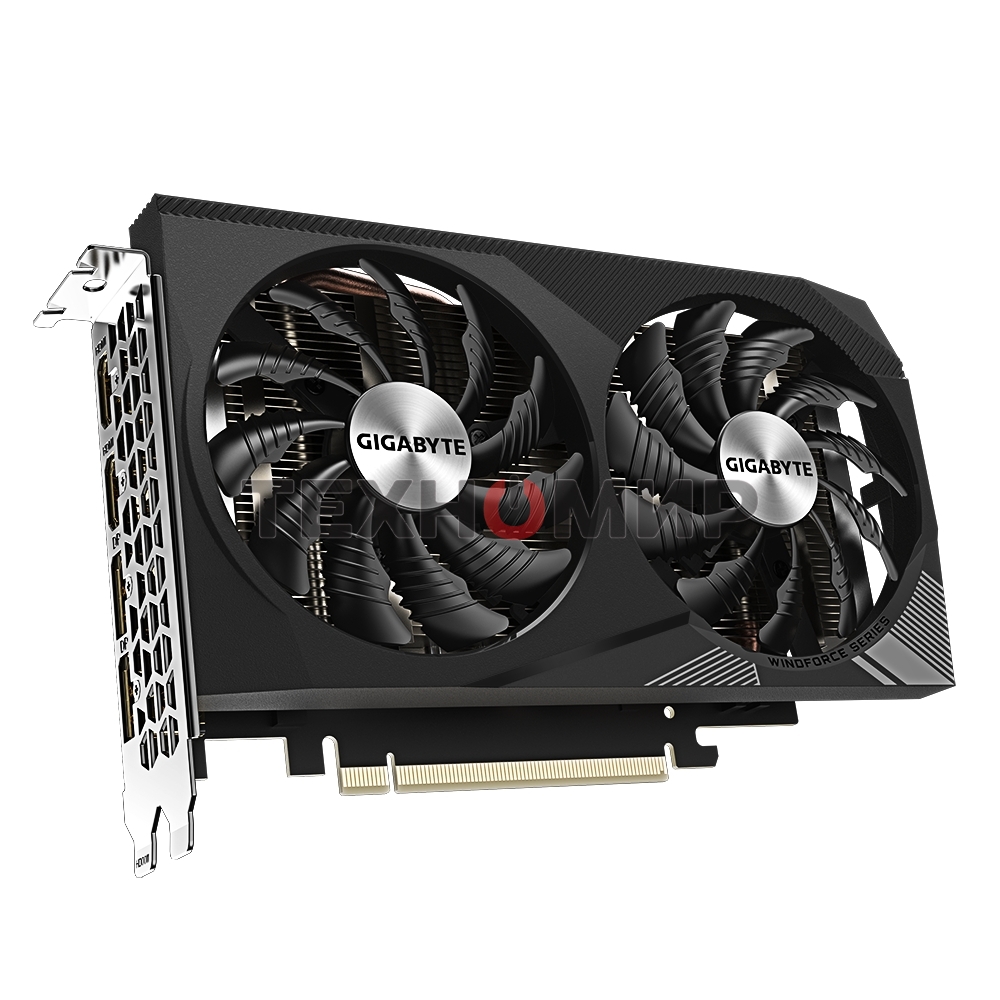 Видеокарта GIGABYTE NVIDIA GeForce RTX 3050 8Gb GDDR6 128bit 2xHDMI 2xDP