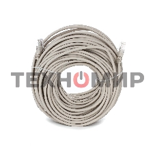 Патч-корд литой Aopen/Qust UTP cat.5е 30м серый