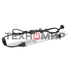 Панель осветительная Rem, с кронштейном серого цвета, 1U, 40х484х35 мм (ВхШхГ), 230V, 19