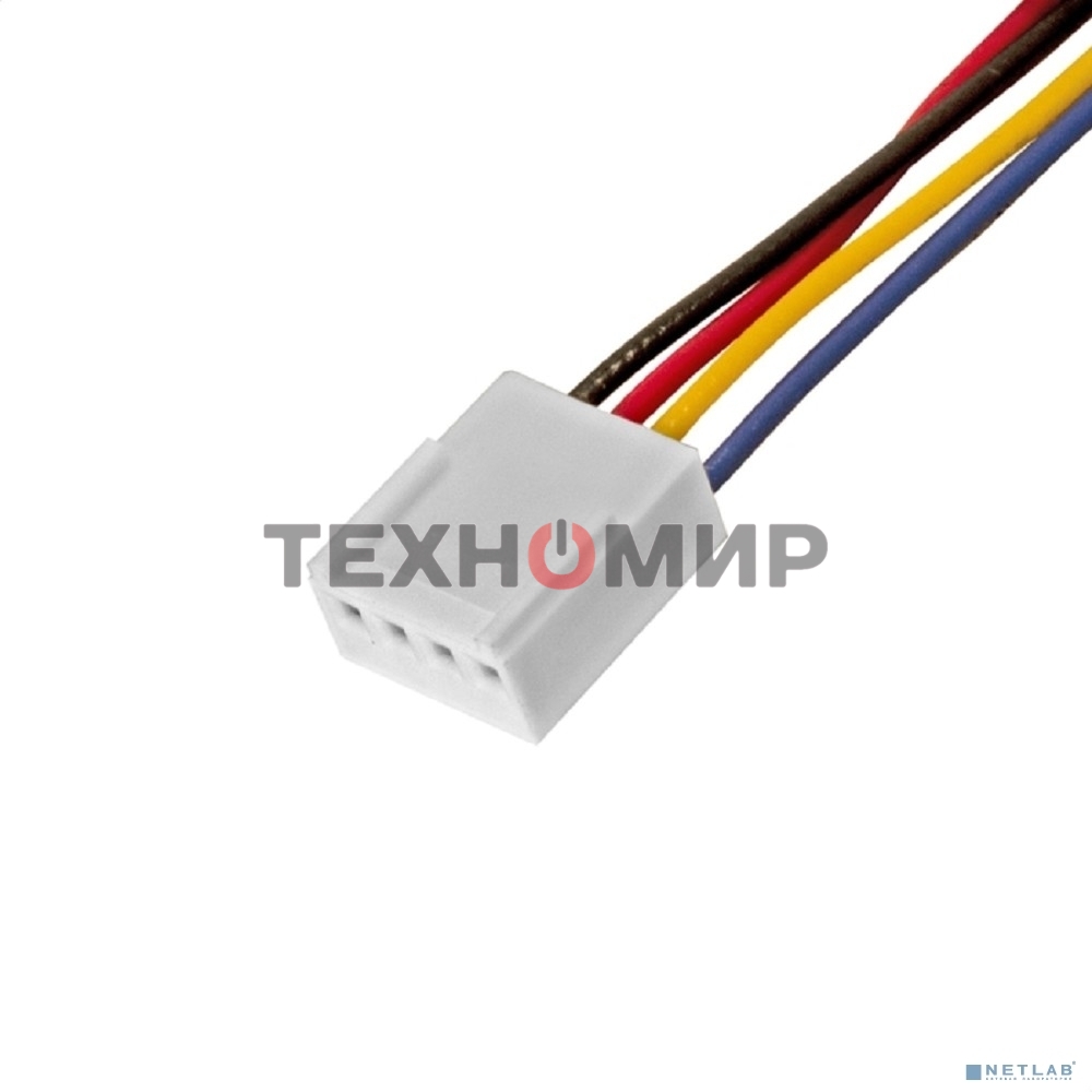 Вентилятор для корпуса ExeGate E08025H4P-PWM черный, 80 мм, 2300 об/мин, 23 дБ, 4 pin