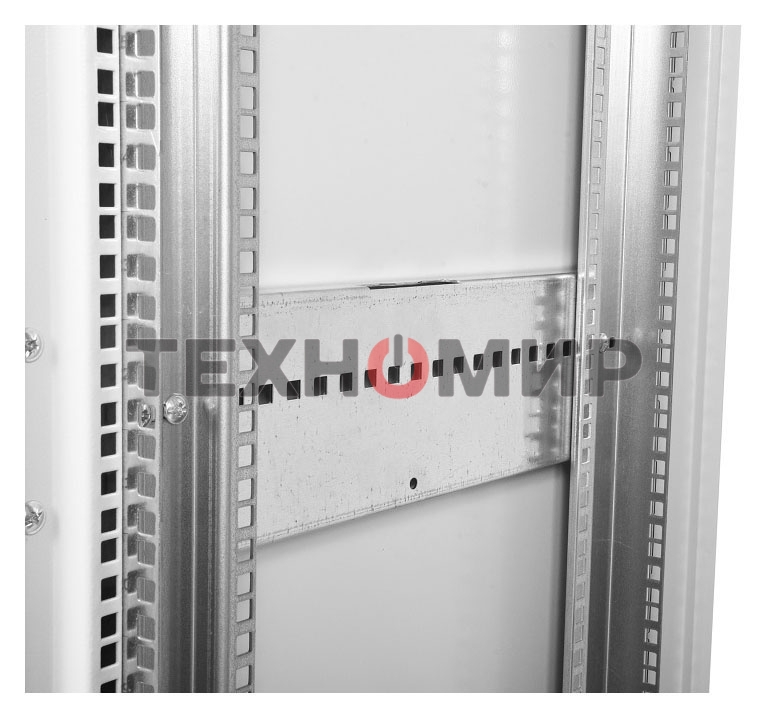 Шкаф телекоммуникационный напольный 42U (600x800) дверь перфорированная 2 шт. (3 места), ШТК-М-42.6.8-44АА