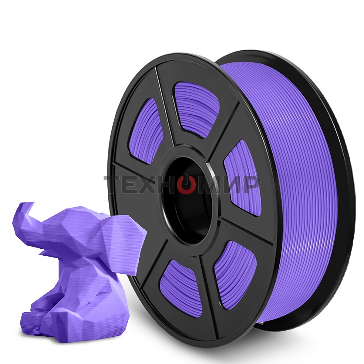 Филамент NVPrint PLA Purple для 3D печати диаметр 1.75мм длина 330 метров масса 1 кг