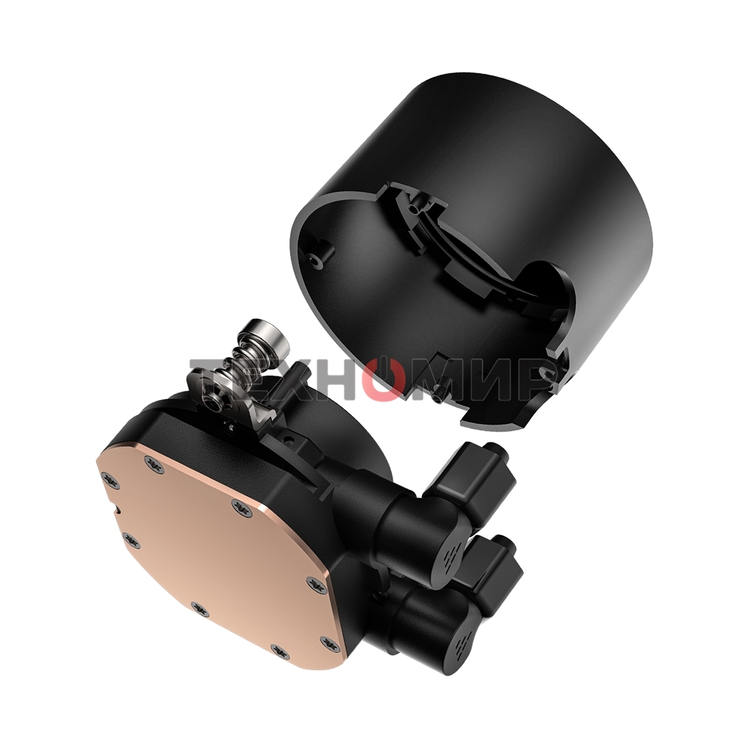 Система охлаждения PCCooler DA240 ARGb черный 120мм алюминий+медь 1800rpm 33.8db 3-pin 300W