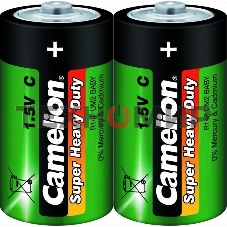 Элемент питания солевой Camelion R R14 (шринка 2шт) 1.5 В