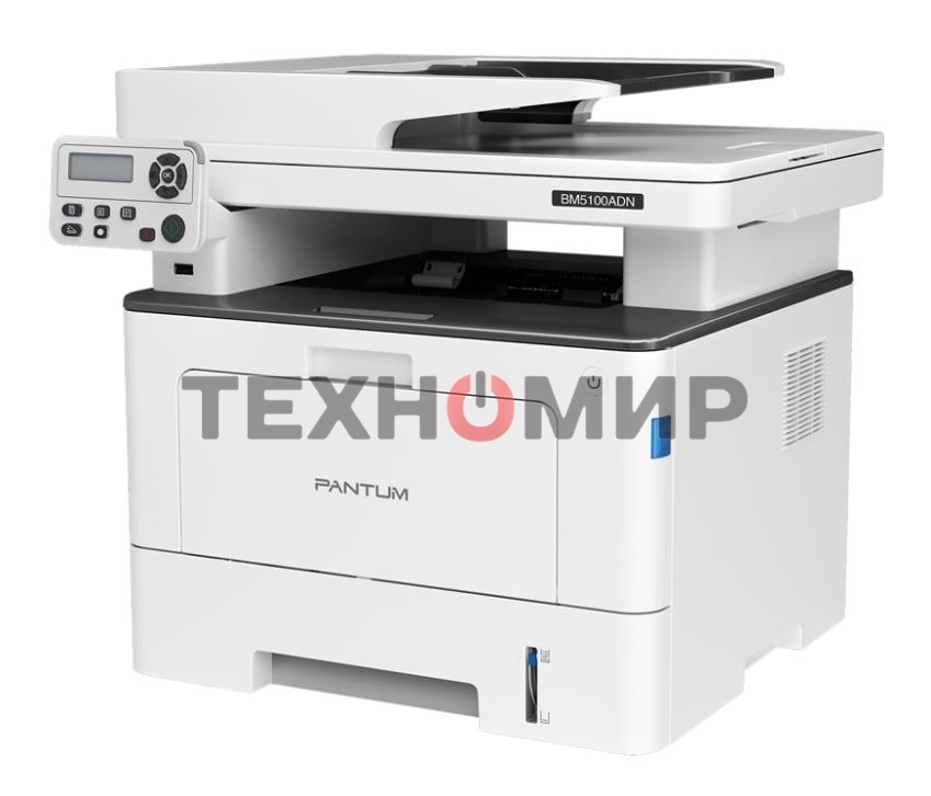 МФУ лазерное Pantum BM5100ADN, A4, ч/б, печ. до 40 стр/мин., скан. до 24 стр/мин., 1200 x 1200 dpi, USB, RJ-45, {проектная модель}
