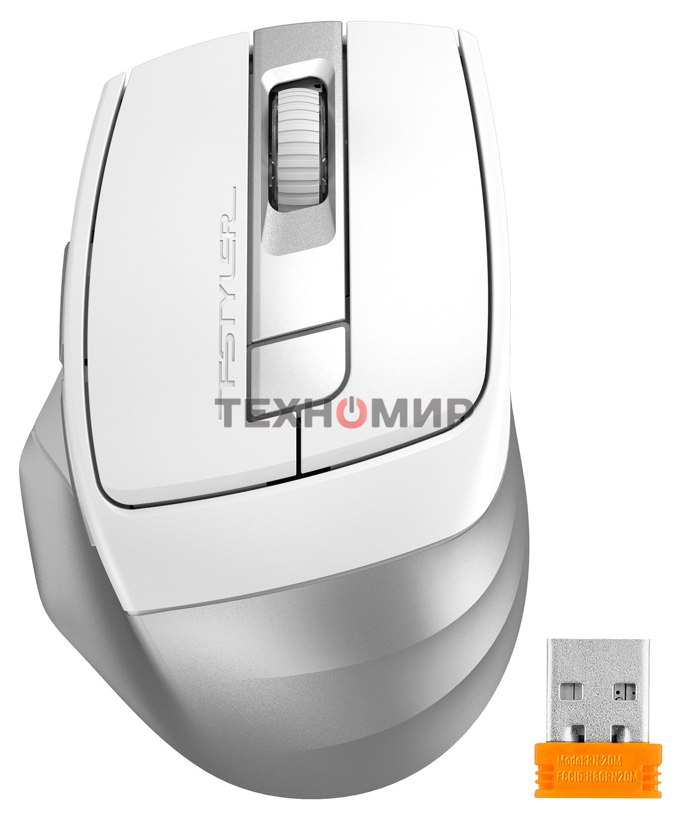Мышь беспроводная A4Tech Fstyler FB35C белый, 2000 dpi, радиоканал, Bluetooth, USB, кнопки - 6