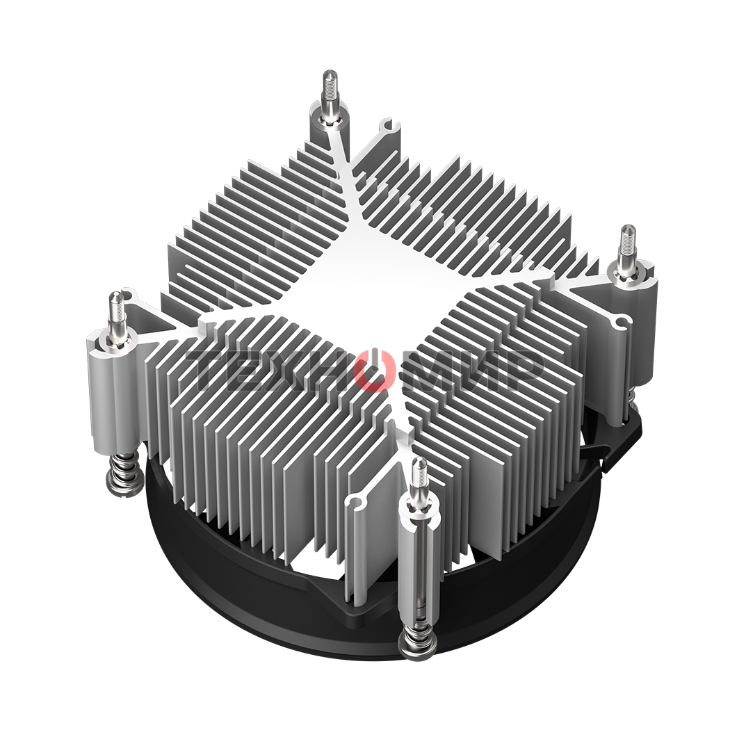 Кулер для процессора PCCooler R95S-I черный 92мм алюминий 2600rpm 31.1db 4-pin 95W