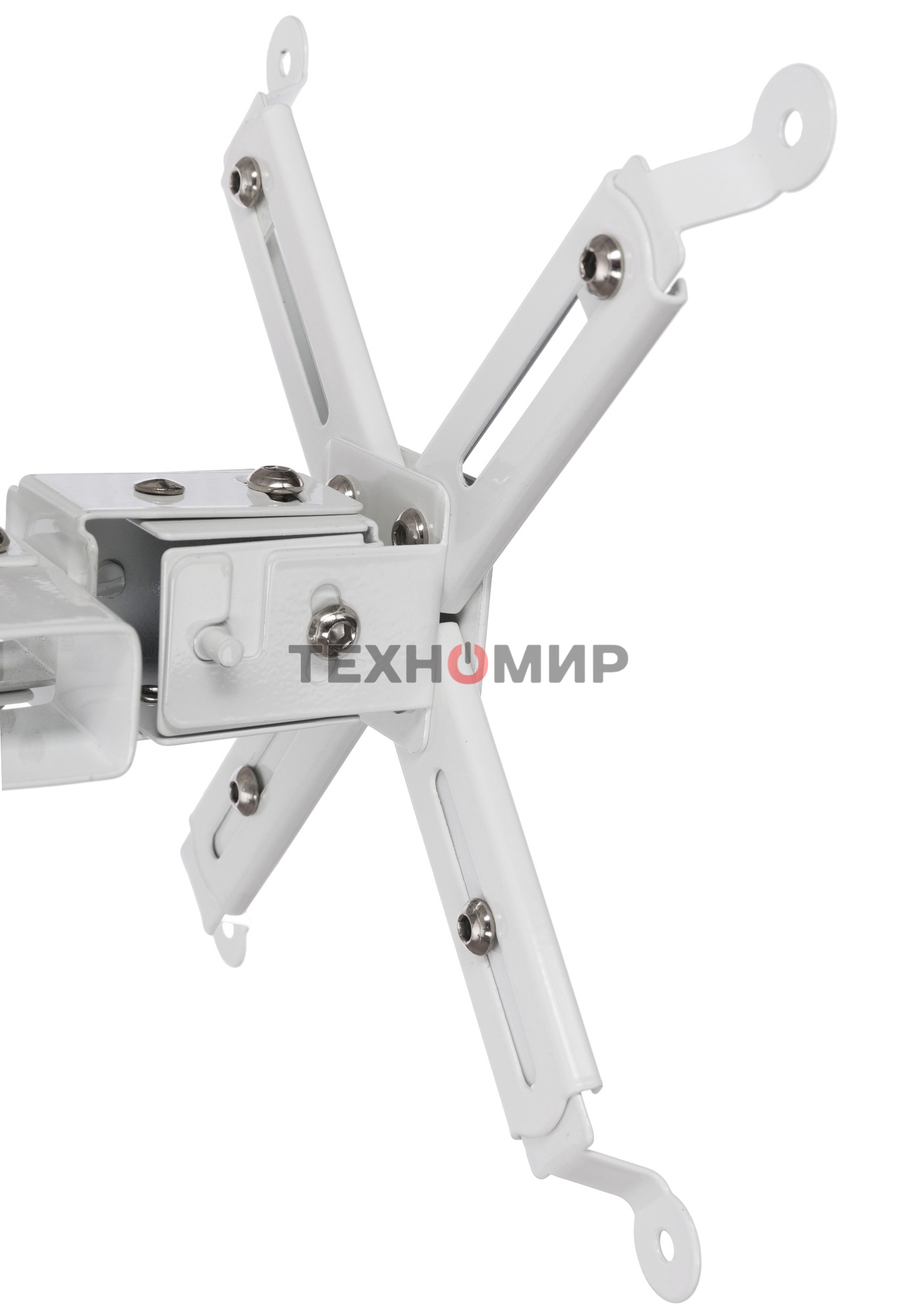 Кронштейн для проектора Buro PR07-W белый макс.12кг потолочный поворот и наклон