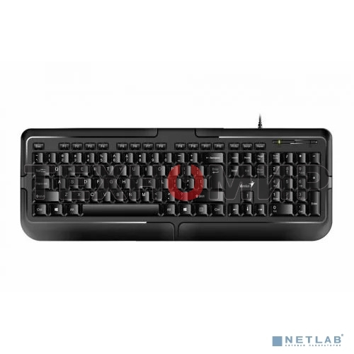 Клавиатура проводная Genius keyboard KB-118 II,RU,USB, черный