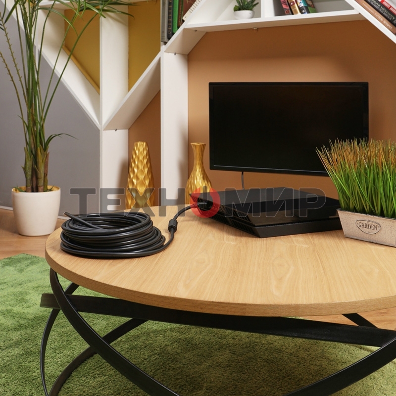 Шнур PROconnect HDMI - HDMI gold, 15М с фильтрами (PE bag)