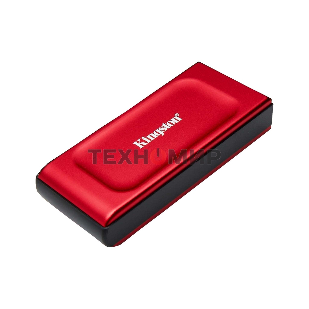 Внешний SSD Kingston XS1000, 1TB, USB 3.2 Gen 2 Type-C, R/W 1050/1000, красный