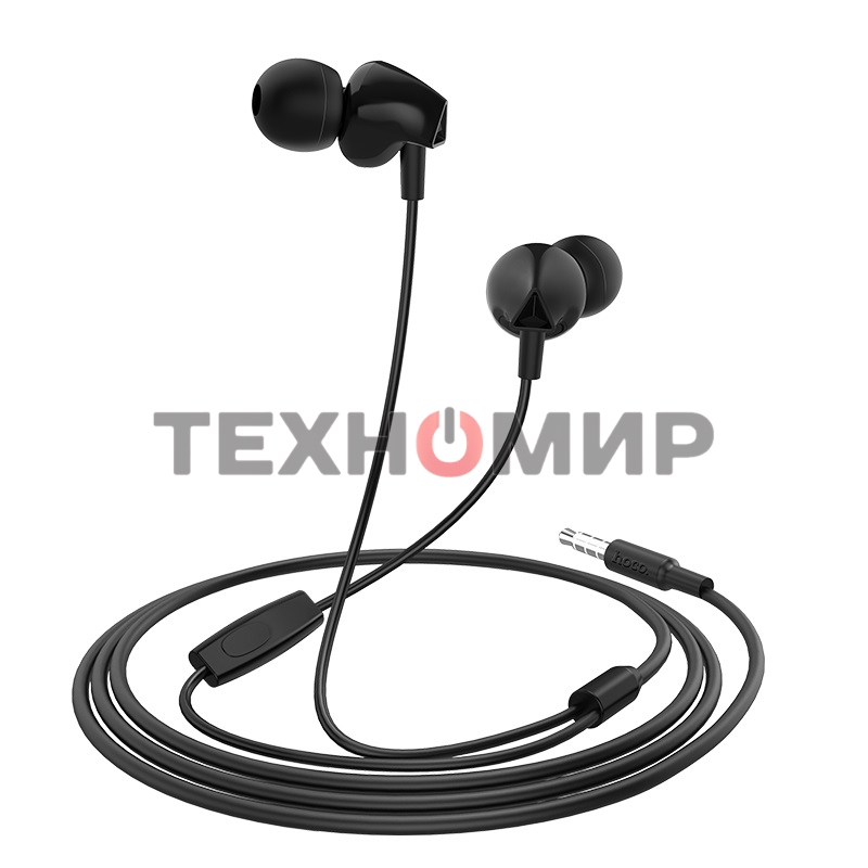 Наушники HOCO М60 Perfect sound черный с микрофоном 3.5мм mini jack