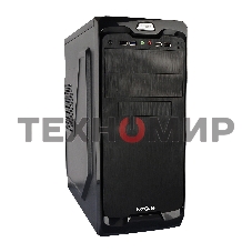 Компьютерный корпус Miditower ExeGate UN-604 Black, ATX, (без БП) 2хUSB+2хUSB 3.0, Audio