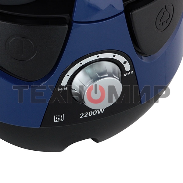 Пылесос Samsung VCC8836V36/XEV синий, 430/2200 Вт, уборка сухая, пылесборник контейнер 2 л