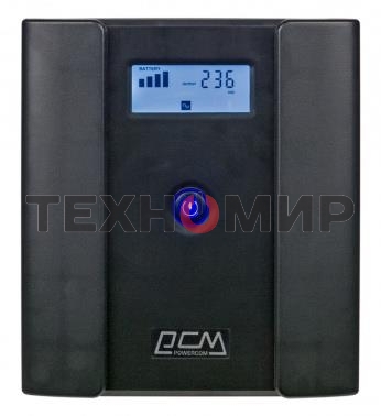 Источник бесперебойного питания Powercom Raptor RPT-1500AP 900Вт 1500ВА черный