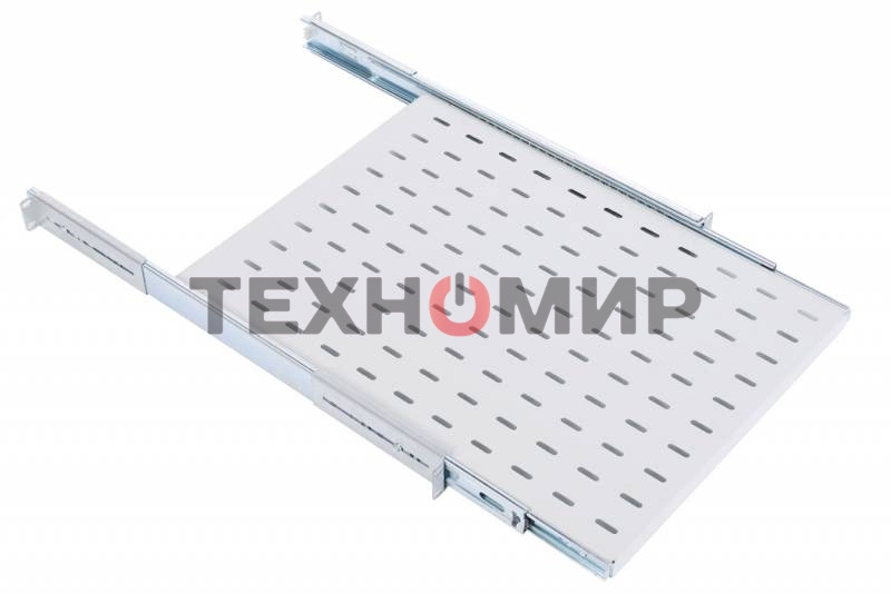 Полка перф. выдвижная с телескоп. направляющими, глубина 750 мм (ТСВ-75)