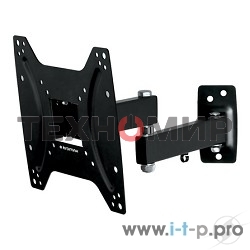 Крепеж Kromax OPTIMA-204 черный Кронштейн для LED/LCD телевизоров 15