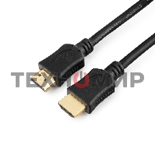 Кабель Cablexpert HDMI CC-HDMI4L-15, 19M/19M, v2.0, серия Light, позол.разъемы, экран, 4.5м, черный, пакет