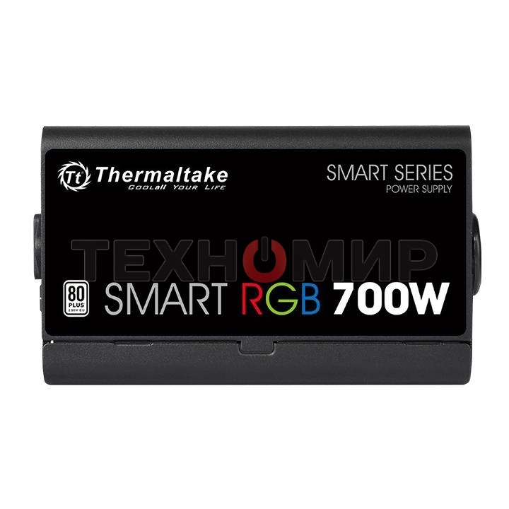 Блок питания Thermaltake Smart RGb (PS-SPR-0700NHSAWE-1), 700Вт, 80 PLUS, 120мм, черный