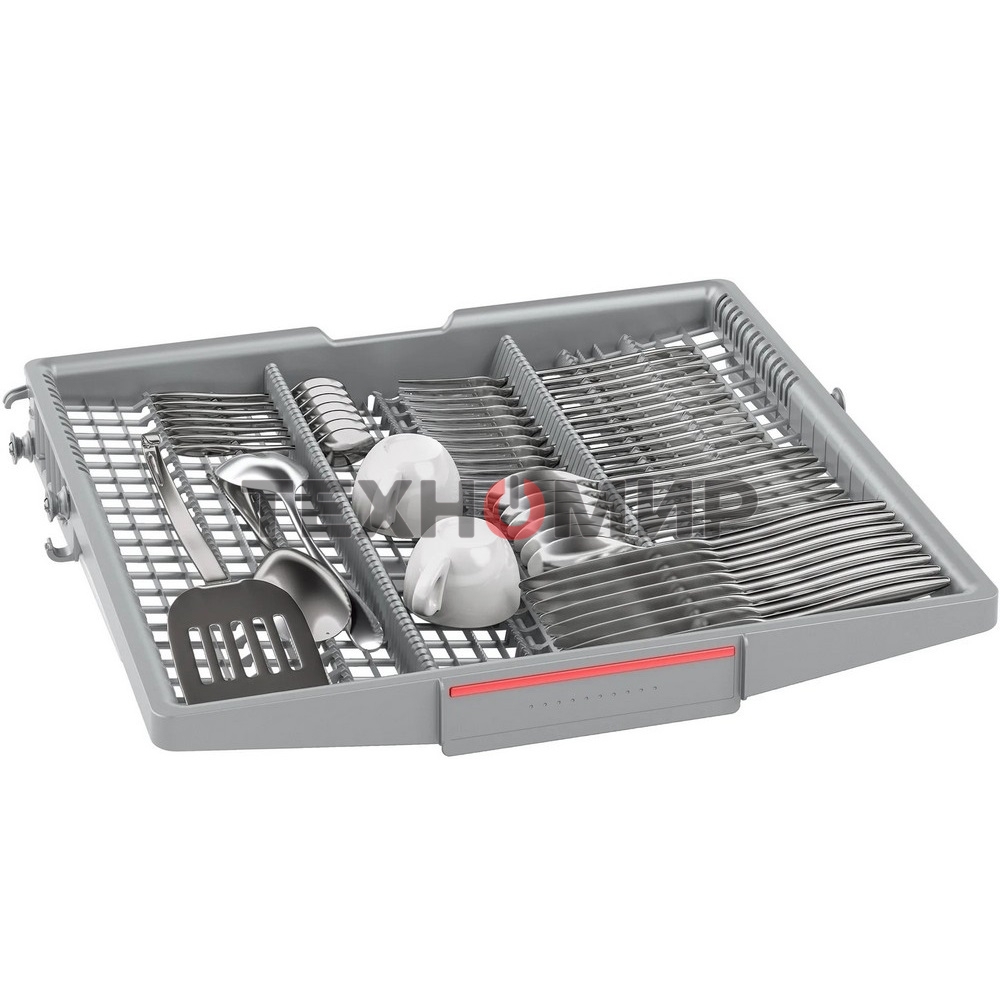 Встраиваемая посудомоечная машина Bosch SPV4HMX65Q, серебристый, 45 см, 10 компл., 45 дБ, класс A+