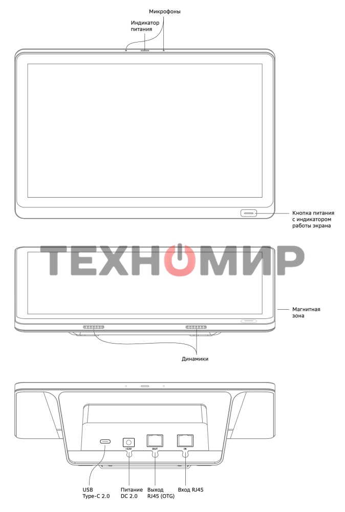 Видеотерминал Sber SDCP-10-001