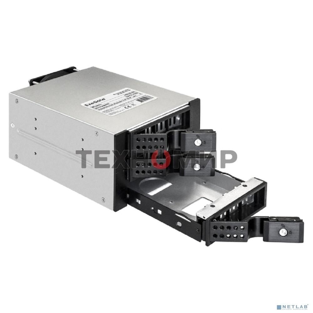 Корзина для HDD ExeGate EX291656RUS HS335-02 (универсальная, на 3*3,5