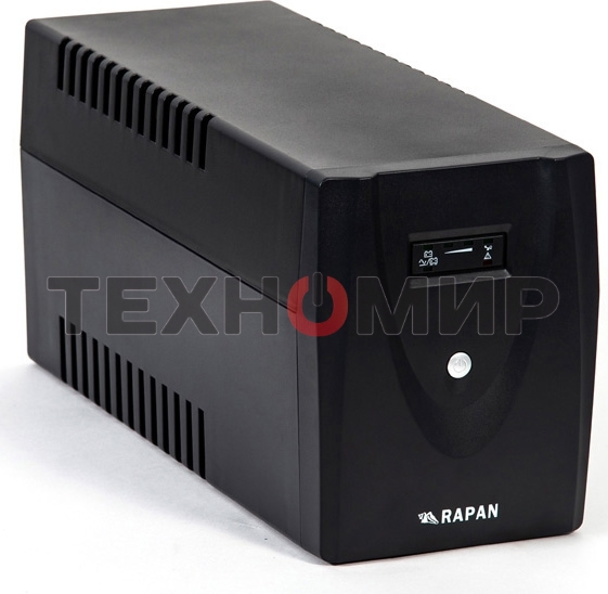 Источник бесперебойного питания RAPAN-UPS 2000 220В 2000В.А/1200Вт меандр АКБ 2х7А.ч интерактивный Бастион 735