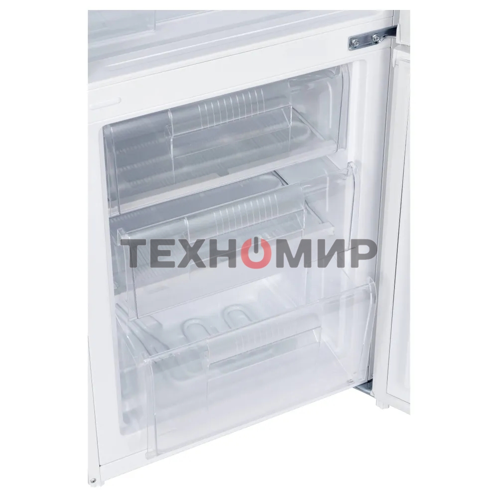 Холодильник Evelux FS 2220 W белый двухкамерный 188/64л морозилка снизу