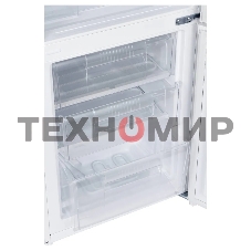 Холодильник Evelux FS 2220 W белый двухкамерный 188/64л морозилка снизу
