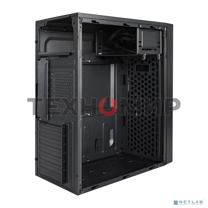 Компьютерный корпус Miditower ExeGate AA-440U-AA350 (ATX, AA350 8 см, 2хUSB+1хUSB 3.0, аудио, черный) ExeGate EX290177RUS