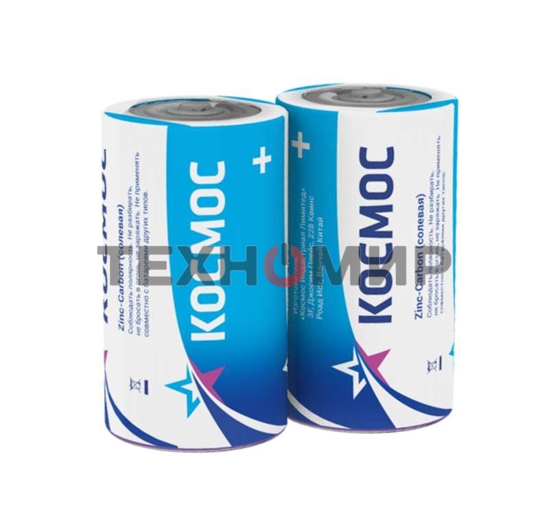 Элемент питания Космос солевой C/R14 (уп.2шт)