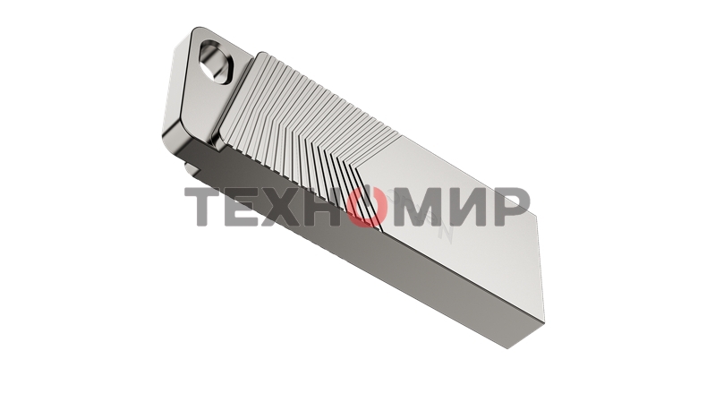 Флешка USB Netac UM1 (NT03UM1N-064G-32PN), 64Gb, USB 3.2, R/W 150/45, серебристый