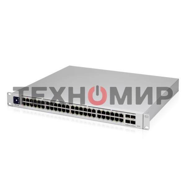 Коммутатор Ubiquiti UniFi USW-48-POE 4SFP 600W управляемый