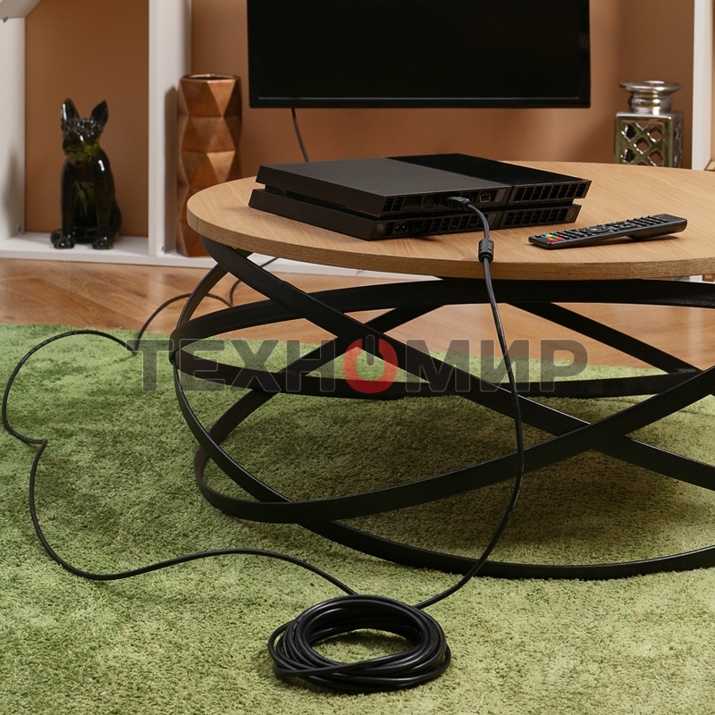 Кабель PROconnect Шнур HDMI - HDMI gold 10М с фильтрами (PE bag)