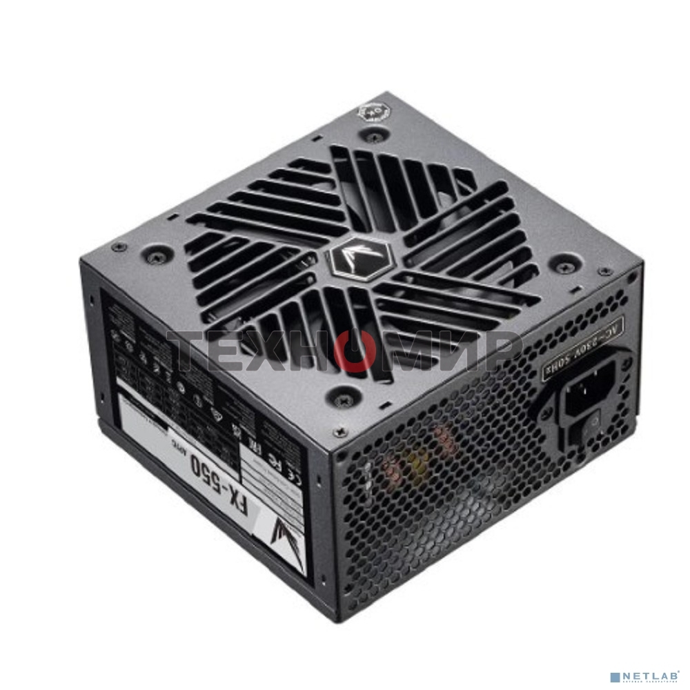 Блок питания Aerocool/Formula FX-550 RTL, 550Вт, 120мм, черный