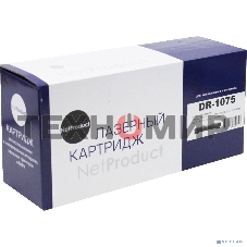 Драм-юнит NetProduct DR-1075 для Brother HL-1010R/1112R/DCP-1510R/1512R/MFC-1810R (NetProduct) NEW DR-1075, 10К