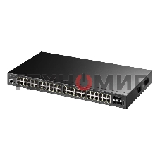 Коммутатор 48-Port Layer 2 Managed Gigabit PoE++ Switch with 4 10G SFP ports 720W