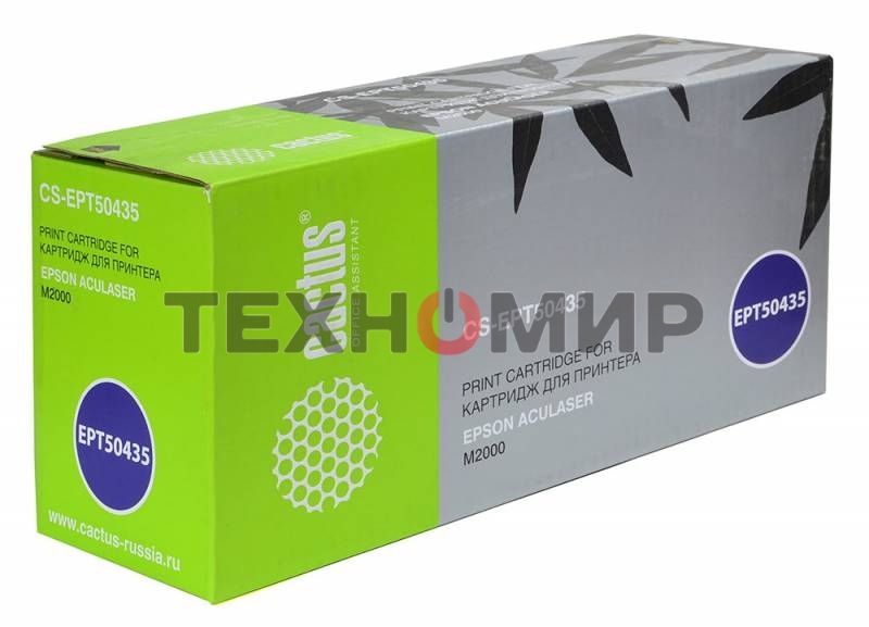 Картридж лазерный Cactus CS-EPT50435 черный (8000 стр.) для Epson AcuLaser M2000