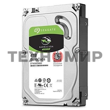 Жесткий диск Seagate Barracuda 3.5 4Tb 5400RPM OEM SATA 6Gb/S 256MB ST4000DM004