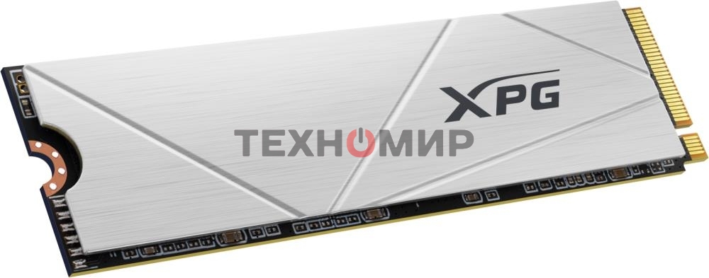 Накопитель SSD ADATA XPG GAMMIX S60, 1Tb, PCIe 4.0 x4, M.2 2280, NVMe, R/W 5000/3200, с радиатором