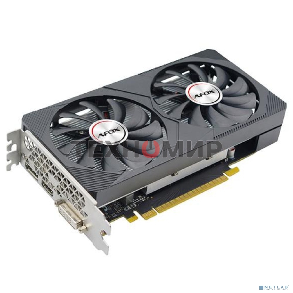 Видеокарта VGA AFOX NVIDIA GeForce GTX 1650 SUPER 4G 4Gb, GDDR6/128-bit, PCIe 3.0, 1xHDMI 2.0, 1xDVI-D, 1xDP, 2-slot