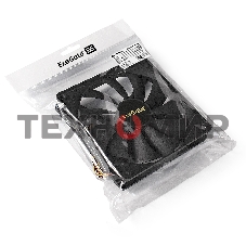 Вентилятор для корпуса ExeGate EX14025S3P черный, 140 мм, 1200 об/мин, 24 дБ, 3 pin