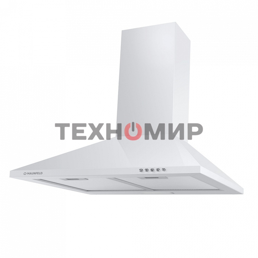 Вытяжка купольная Maunfeld Cork 60, белый, 60 см, 620 куб. м/ч, 47 дБ
