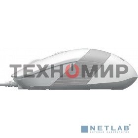 Мышь проводная A4Tech Fstyler FM10 белый/серый, 1600 dpi, USB, кнопки - 4