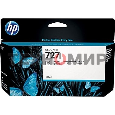 Картридж струйный HP 727 B3P23A черный для HP DJ T920/T1500 (130мл)